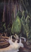 Emily Carr Sea Drift at the edge of the forest china oil painting reproduction